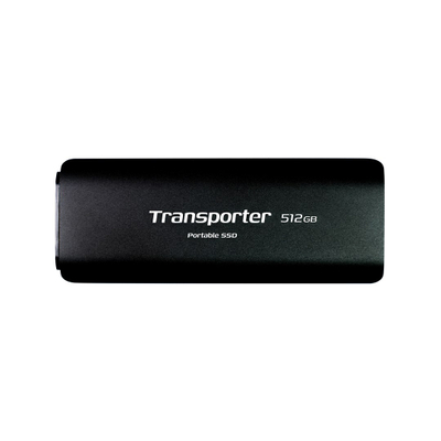 SSD i jashtëm Patriot Transporter PTP512GPEC, 512GB, USB 3.2 Gen 2, i zi
