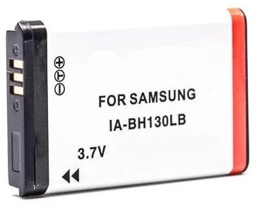 Bateri për kamerë Extra Digital IA-BH130LB, 3.7V, për Samsung, e bardhë