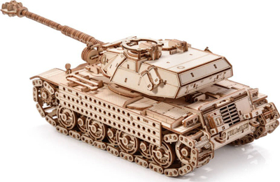 Puzzle 3D druri Nice Idea Chaitllon Tank, model tank ushtarak, edukativ