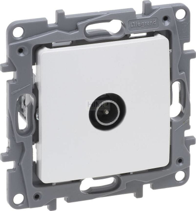 Prizë TV Legrand Niloe Selection 762455, TV Socket 10dB, pearl