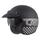 Helmetë motoçiklete Cassida Oxygen Rondo 2.0, e hapur, me vizor dielli, e zezë mat argjendi, XS