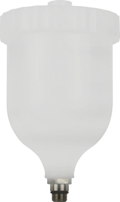 Enë plastike GEKO, 600ml, kapak me fije të jashtme 13.7mm, transparente