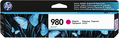 Fishek toneri për printer HP 980, magenta, D8J08A