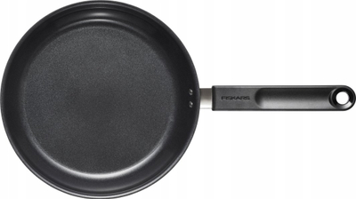 Tiganja Fiskars Functional Form, veshje qeramike, 24cm, e zezë