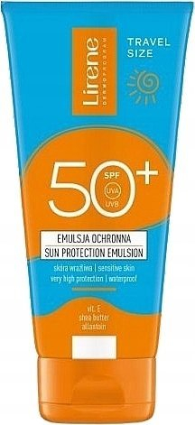Емулзија за сонце Лирене САН, SPF 50+, 90 ml, портокалова