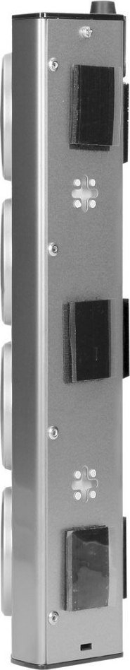 Prizë kuzhine Orno Furniture 4x2P+E, montim me shirit Velcro, çelik inox