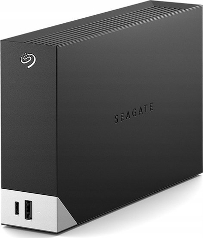 Hard disk i jashtëm për kompjuter Seagate One Touch Hub, 10TB, USB 3.0 USB C, i zi