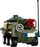 Lodra ndërtuese Alleblox AB3034 Military, 180 blloqe, 3 në 1, me ngjyra