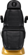 Karrige estetike SILLON LUX 273b, 3 motorë, elektrike, e zezë me ari