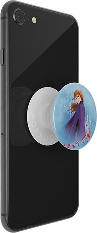 Kapëse telefoni PopSockets Disney Frozen II PopGrip Anna, Swap Top, shumëngjyrësh