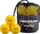 Topa tenisi Dunlop Shortex, set me 12 copë, me çantë, të verdhë
