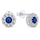 Vathё Brilio Silver Flowers EA331WB