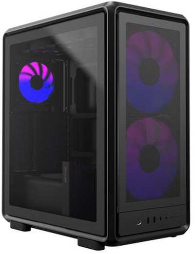 Куќиште за персонален компјутер Cooler Master MasterFrame 500 Mesh, MIDI Tower, проѕирно, црно