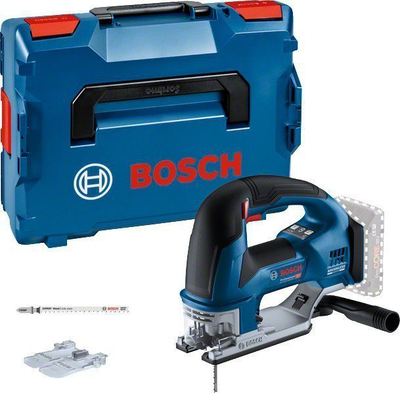 Sharrë vertikale me bateri Bosch GST 18V-155 BC Solo, 18V, L-BOXX, blu