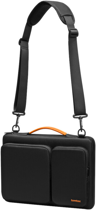 Tomtoc Чанта за Лаптоп за 15-16 Inch MacBook Pro, Црна