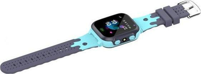 Smartwatch për fëmijë Denmen Kids, GPS, slot SIM, blu