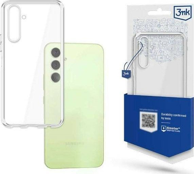Kapak telefoni 3MK Clear Case për Samsung Galaxy A14 5G, fleksibël, transparent