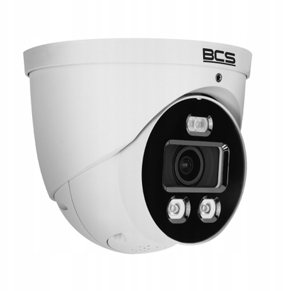 Kamerë IP dome BCS-L-EIP68FCR3L3-Ai1, 8MP, lentë 2.8mm, IP67, e bardhë