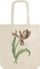 Çantë pambuku STBAG 19 Tulip, e ripërdorshme, me lule tulipan, me shumë ngjyra