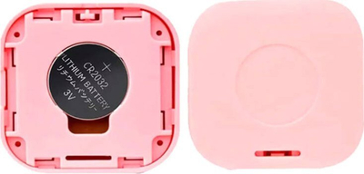 Termometër higrometër AG355C me ekran LCD për brenda në shpi, rozë