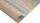 Tapet korridori TALPUR Jute Runner, 80 x 300 cm, bezhë dhe blu e çelët