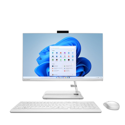 Kompjuter All-in-One Lenovo IdeaCentre 3, 23.8", Intel Core i5-12450H, 16GB RAM, 1TB SSD, i bardhë