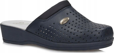 Klompa ortopedike Back G Blue S8961, lëkurë, nr. 38, blu e errët
