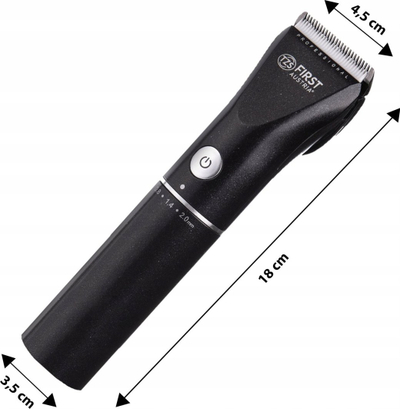 Makineri profesionale qethëse Professional Hair Clipper, teh qeramik dhe titanium, pa kabllo, e zezë