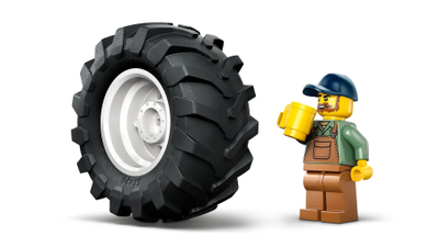 Set ndërtimi LEGO 60498 Tractor, për fëmijë, shumëngjyrësh