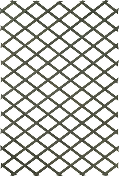 Оградa за градинарски цвеќиња Nature, 100 x 200 cm, 2 парчиња, зелени