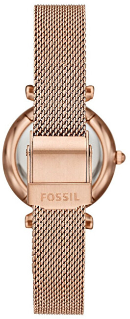 Orë dore për femra Fossil Carlie ES4433, ari rozë