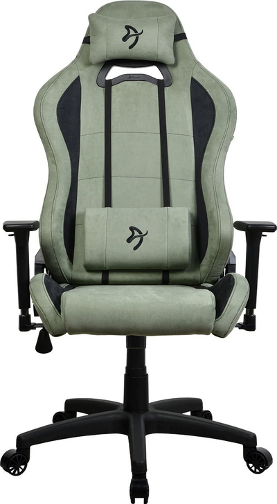 Karrige gaming Arozzi Torretta, Super Soft, ergonomike, jeshile e errët