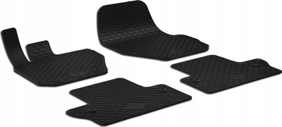 Tapete gome Gumárny Zubří Volvo S60 II Sedan 2010-2019, set me 4 copë, të zinj