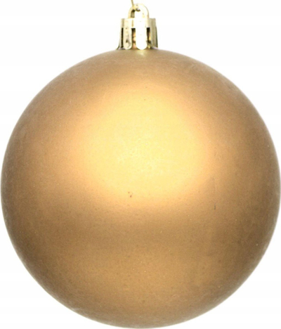 Set topa zbukurimi Xmas Ball, 6 copë, 80mm, ngjyrë flori