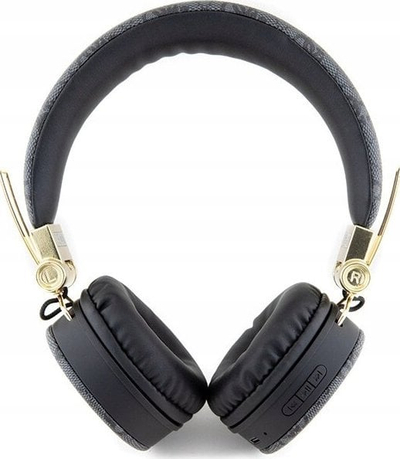Kufje Guess Headphones 4G Metal Logo GUBH704GEMK, Bluetooth 5.3, on ear, të zeza