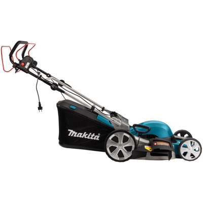 Kositëse elektrike Makita ELM4621, 1800W, gjerësi prerjeje 46cm, blu