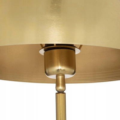 Llampë tavoline Atmosphera Lilio Gold, 46cm, bazë mermeri, ngjyrë ari