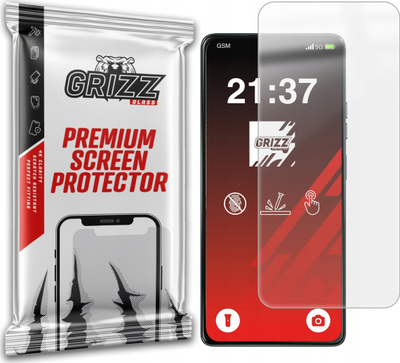 Folie mbrojtëse Grizz PaperScreen për Motorola Moto G75, anti-gjurma gishtash, matte, transparente