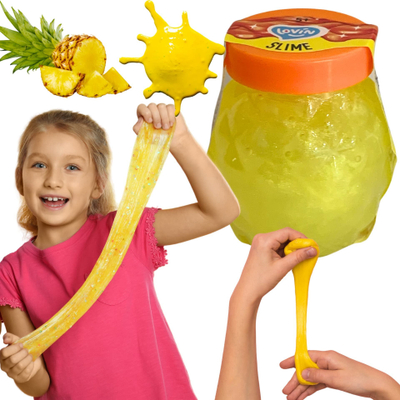 Ngjitës slime Okto Pineapple, 70ml, me aromë ananasi