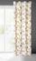 Perde blackout Eurofirany Drape 386167, 140x250 cm, me lule, e bardhë