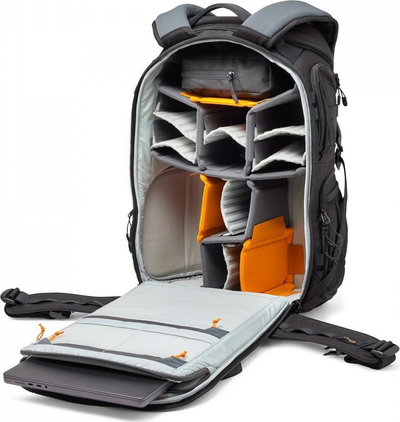 Çantë shpine fotografike Lowepro ProTactic BP 450 AW III, sistem ndarës MaxFit, mbrojtje kundër motit, e zezë