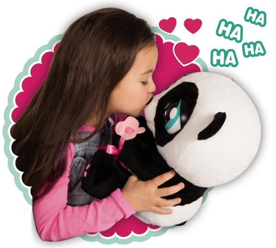 Lodër panda interaktive YOYO IMC (IMC095199), e bardhë me të zezë