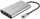 Përshtatës HyperDrive Dual HDMI - USB-C, i argjendtë