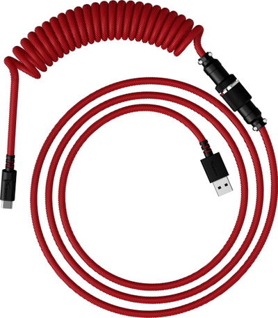 Kabllo HP HyperX USB-C, e kuqe me t’zezë