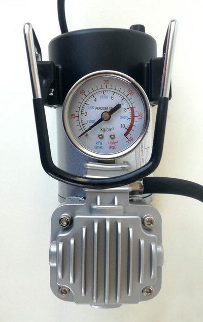 Kompresor ajri Yakima Sport 100218 Compressor, 220V, 100 PSI, zi argjendtë