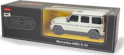 Makinë lodër Jamara Mercedes-Benz AMG G63, 1:24, motor elektrik, e bardhë