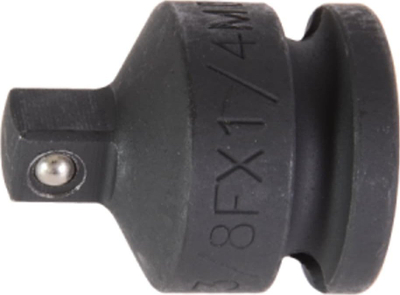 Adapter goditës King Tony 3/8" në 1/4", çelik krom molibden, 400 Nm