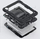 Mbrojtëse tableti Tech-protect SOLID360 për iPad Air 11\" 6 2024, me xham mbrojtës, e zezë