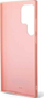 Mbulesë telefoni Karl Lagerfeld Monogram 3D për Samsung Galaxy S23 Ultra, rozë