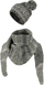 Set Art of Polo cz20822.1, kapele dhe shall, të hirta
